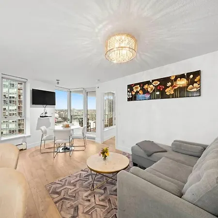 Water View Condo In Downtown Vancouver Extérieur photo